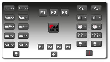 OKIN remote for beds captura de pantalla 3