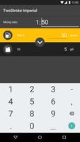 Two Stroke Calculator Imperial ảnh chụp màn hình 1