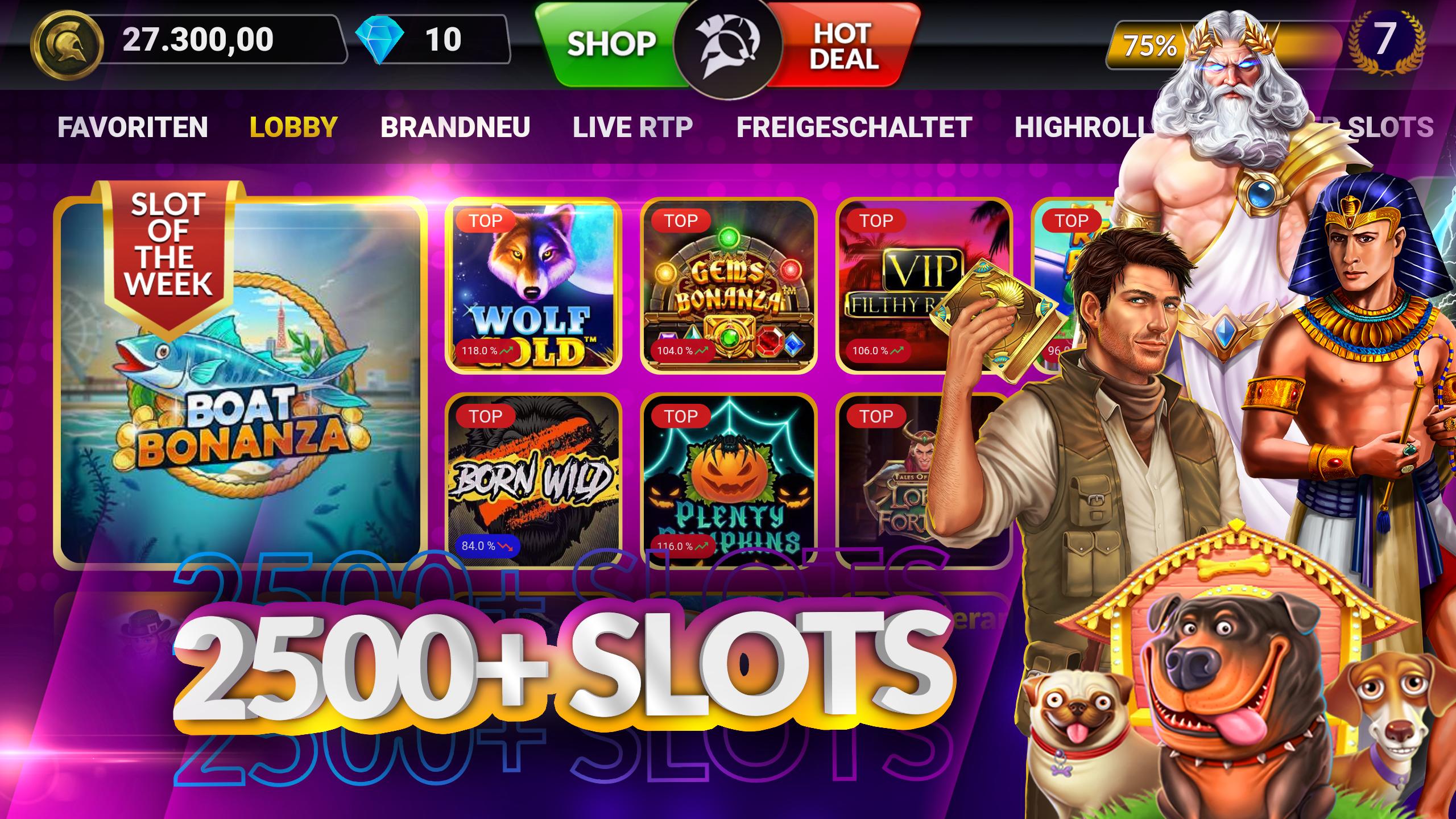SpinArena Online-Casino Spiele APK für Android herunterladen