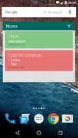 Notas captura de pantalla 1