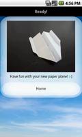 Paper aeroplane instructions screenshot 3