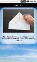 Paper aeroplane instructions screenshot 2