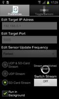 Sensorstream IMU+GPS syot layar 1