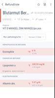 MLD Befundapp screenshot 2