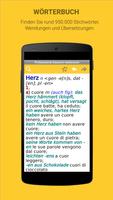 Deutsch - Italienisch Wörterbu capture d'écran 1