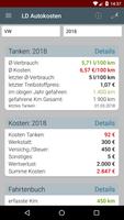 LD Auto  Kosten & Fahrtenbuch الملصق