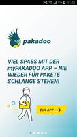 پوستر myPAKADOO - meine Pakete-App