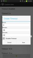 Screen Timeout (Ad Free) captura de pantalla 2