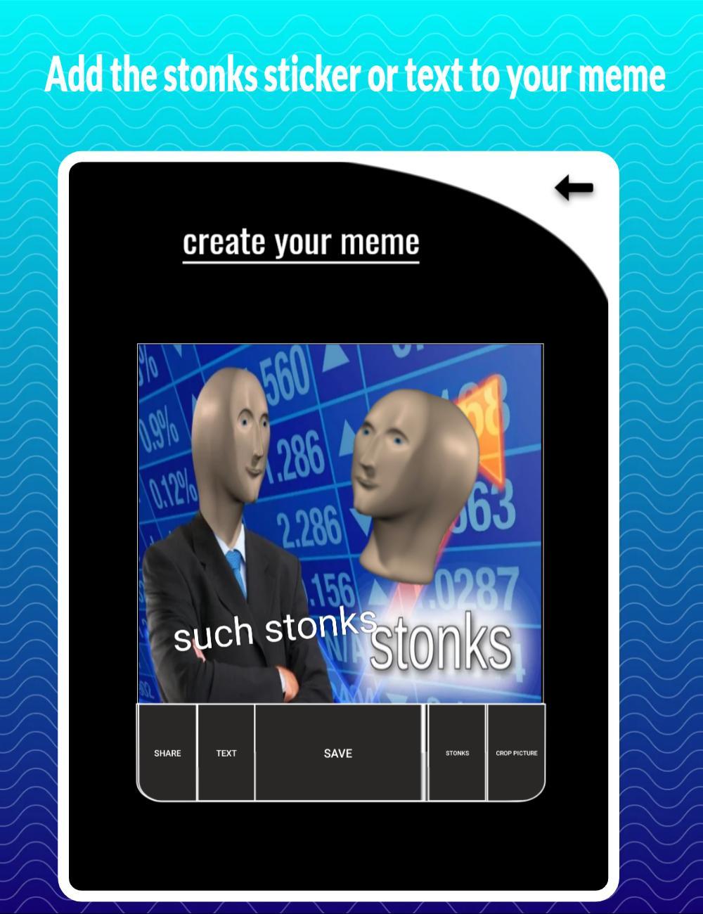 Stonk It Stonks Meme Generator For Android Apk Download