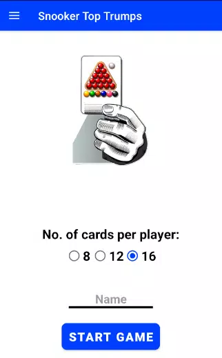 Snooker Card Game