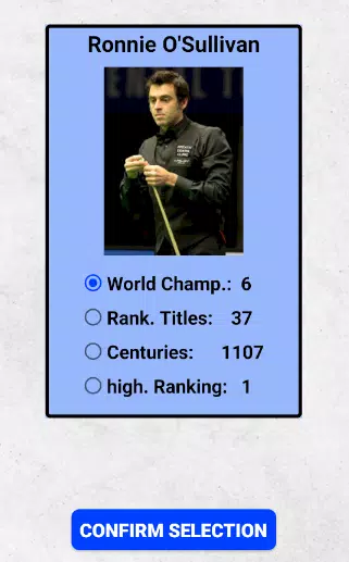 Snooker Card Game
