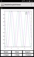 Mobile Gnuplot Viewer (Old) تصوير الشاشة 1