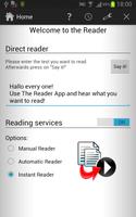 The Reader – Text-to-Speech Ap Cartaz
