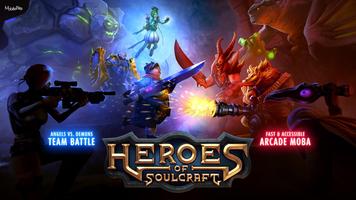 Heroes of SoulCraft - MOBA plakat