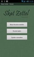 Skat Zettel Affiche