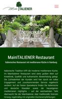MainITALIENER Restaurant (Hainburg) Plakat