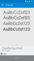 Comfortaa Font [Cyanogenmod] Affiche