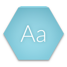 Raleway Font [Cyanogenmod] आइकन