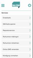 McSIM Servicewelt capture d'écran 2