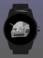 Watchface Alonso syot layar 2