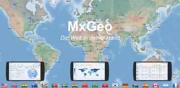 Weltatlas & Weltkarte MxGeo