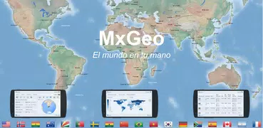 Mundo atlas & mapamundi MxGeo