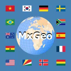 Weltatlas & Weltkarte MxGeo APK Herunterladen