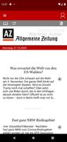 Allgemeine Zeitung e-Paper capture d'écran 2