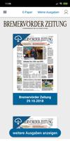 Bremervörder Zeitung e-Paper โปสเตอร์