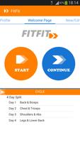 FitFit - Gym Notebook Affiche