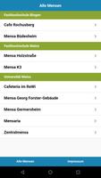 برنامه‌نما Mensa Mainz عکس از صفحه