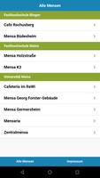 Mensa Mainz Screenshot 2