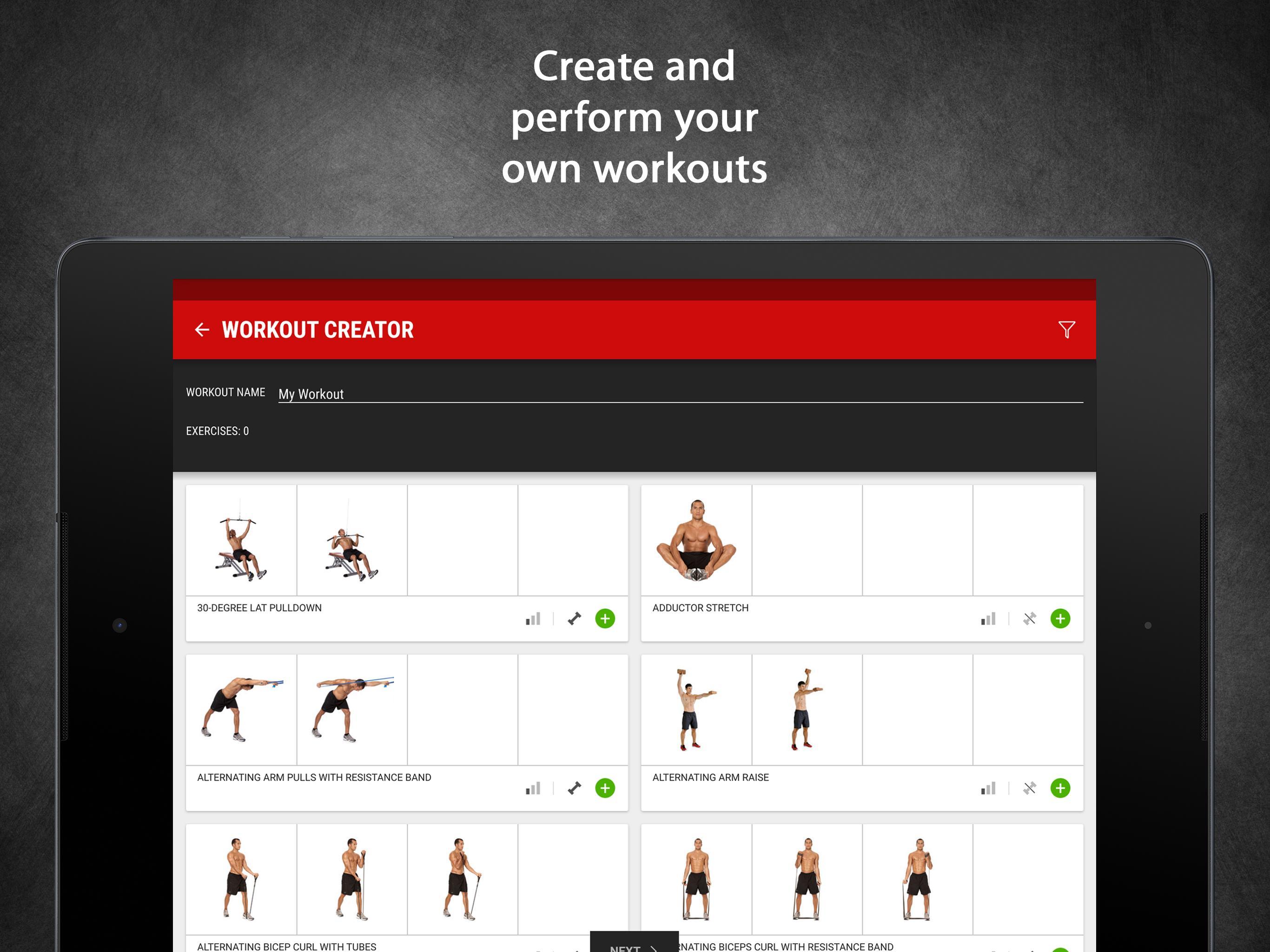 Men's Health Fitness Trainer - Workout & Training for Android ...