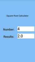 Square Root Calculator poster