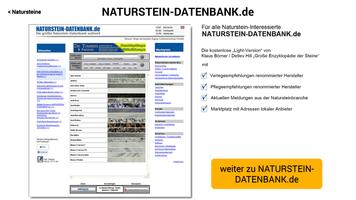 NATURSTEIN-DATENBANK.de capture d'écran 1