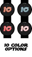 برنامه‌نما Big Hour - Wear OS Watchface عکس از صفحه