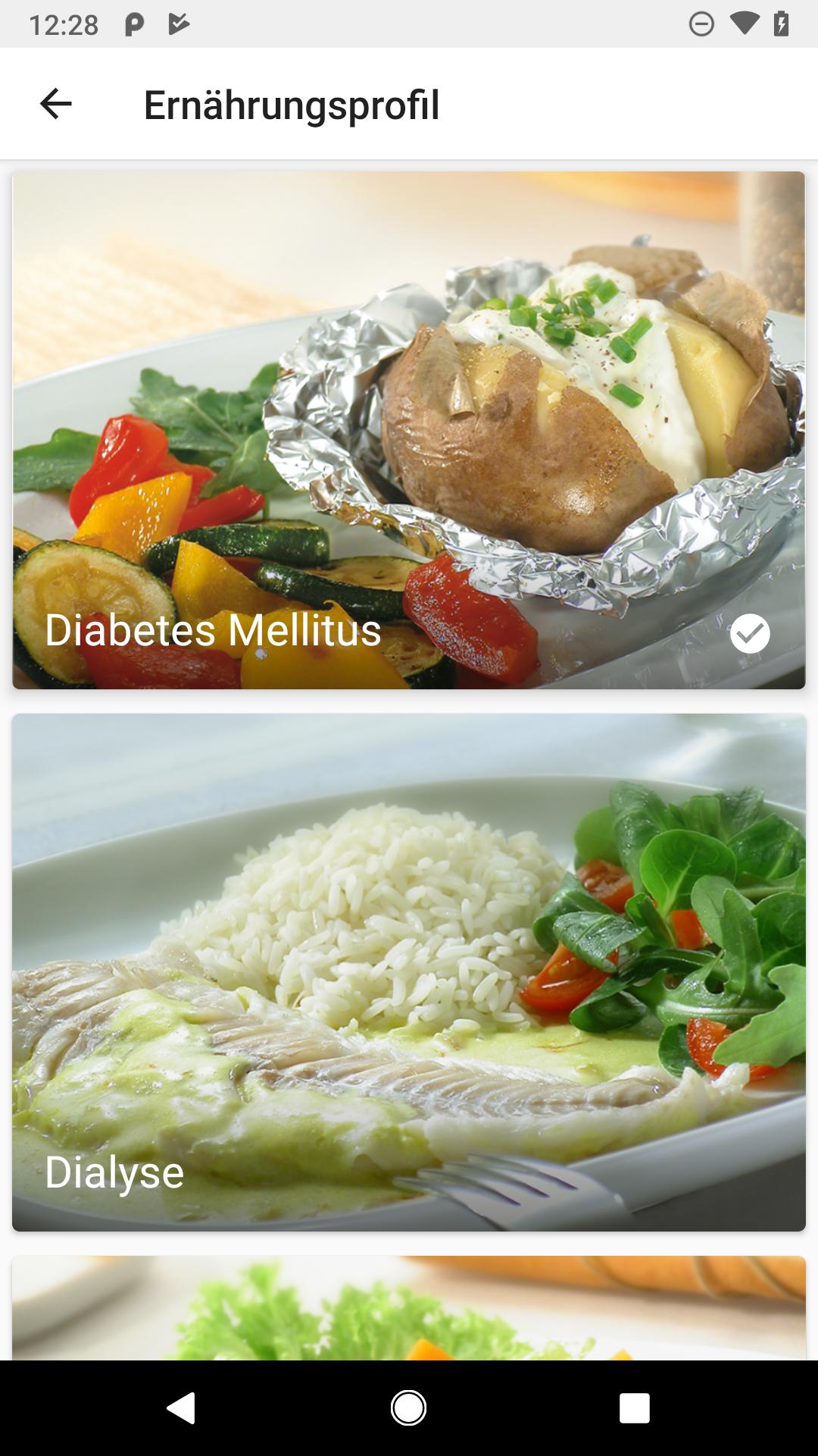 Diät für einen Diabetiker mit Dialyse