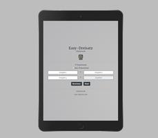 Easy-Dreisatz স্ক্রিনশট 1