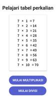 Matematika - Tabel Perkalian syot layar 1