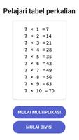 Matematika - Tabel Perkalian screenshot 1