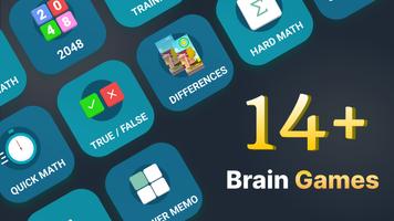 Math Games for the Brain Plakat