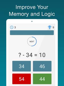Math Exercises for the brain, Math Riddles, Puzzle screenshot 14