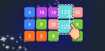 2048 Number puzzle: Merge