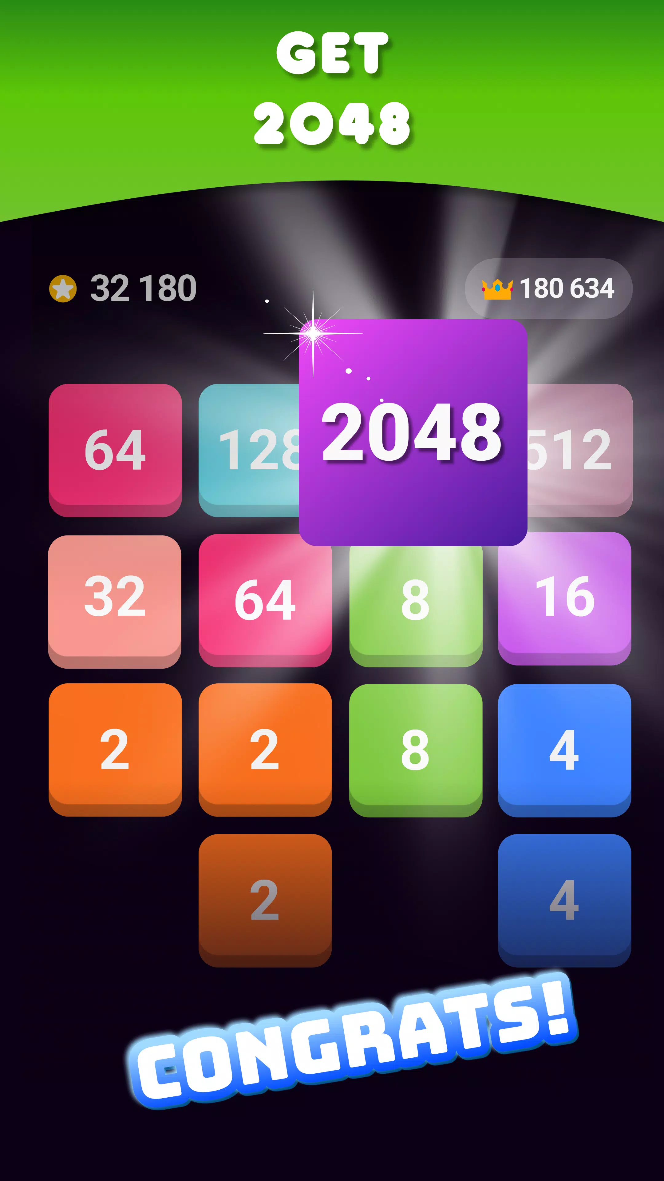 2048 8x8 - Play Free Online 2048 8 by 8 Math Game