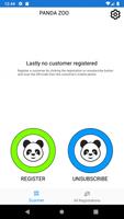 Poster Panda Zoo