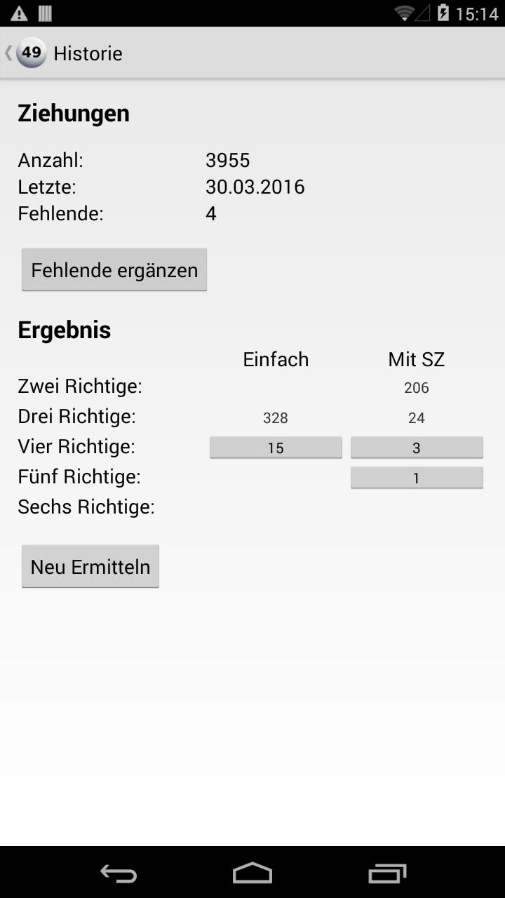 Gewinnermittlung Lotto Gewinnermittlung Lotto