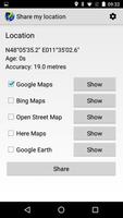 Share My Location syot layar 1