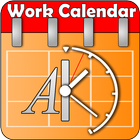 Work Calendar ไอคอน
