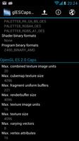 OpenGL ES CapsViewer screenshot 1
