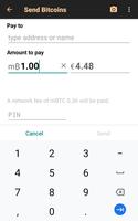 Bitcoin Wallet capture d'écran 1